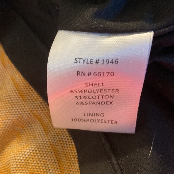 Size 4x Hutch Chevron Print vintage style dress with side pockets - Picture 8 of 11